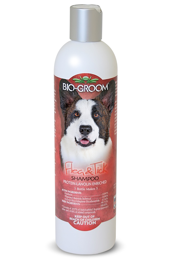 Flea & Tick Shampoo ProteinLanolin Enriched BioGroom