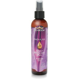 An image of Bio-Groom's Indulge Argan Oil Daily Brushing Aid - Dog detangler.