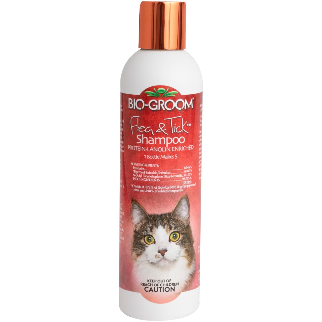 Bio-Groom-Flea-&-Tick-Shampoo-Cat-Front