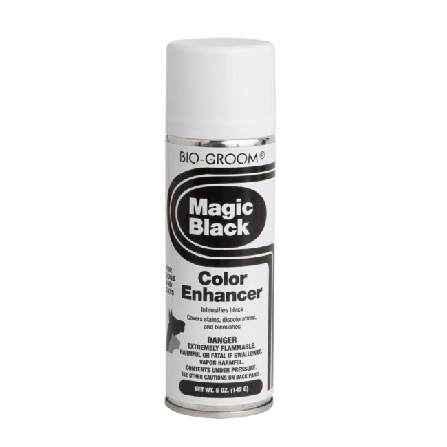 Case Pack - Magic Black Dry Dog Shampoo Color Enhancing Spray