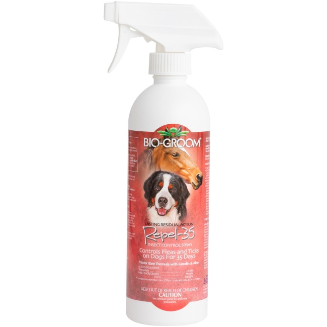 Bio-Groom-Repel-35-Flea-&-Tick-Spray-16-Ounce-Front