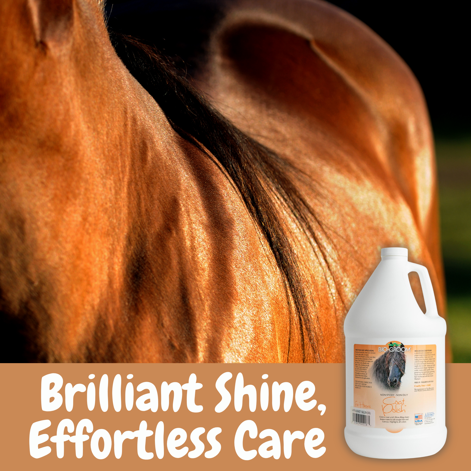 Coat Polish™ Spray-On Sheen for Horses - Image 3